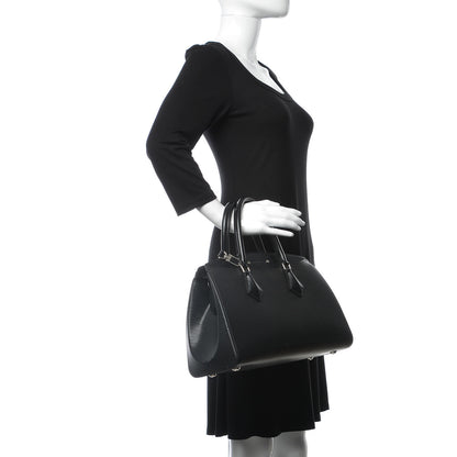 Louis Vuitton Epi Soufflot MM Black 3 of 6