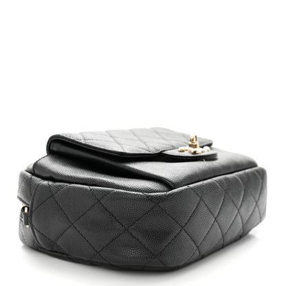 Chanel Caviar Quilted CC Day Camera Case Black 4 of 11