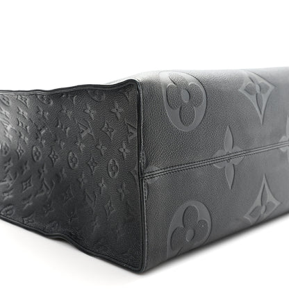 Louis Vuitton Empreinte Monogram Giant Onthego GM Black 8 of 10
