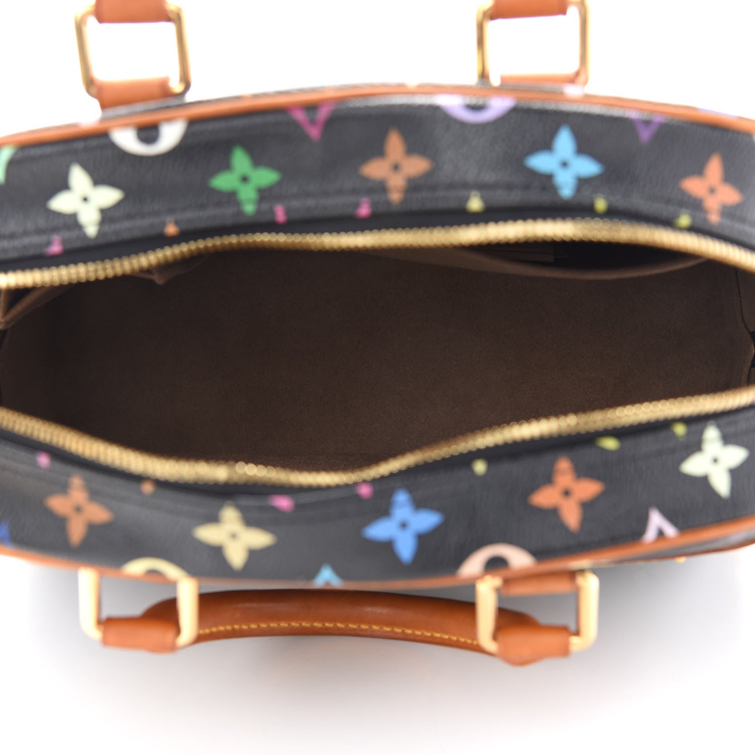Louis Vuitton Monogram Multicolor Trouville Black 4 of 9