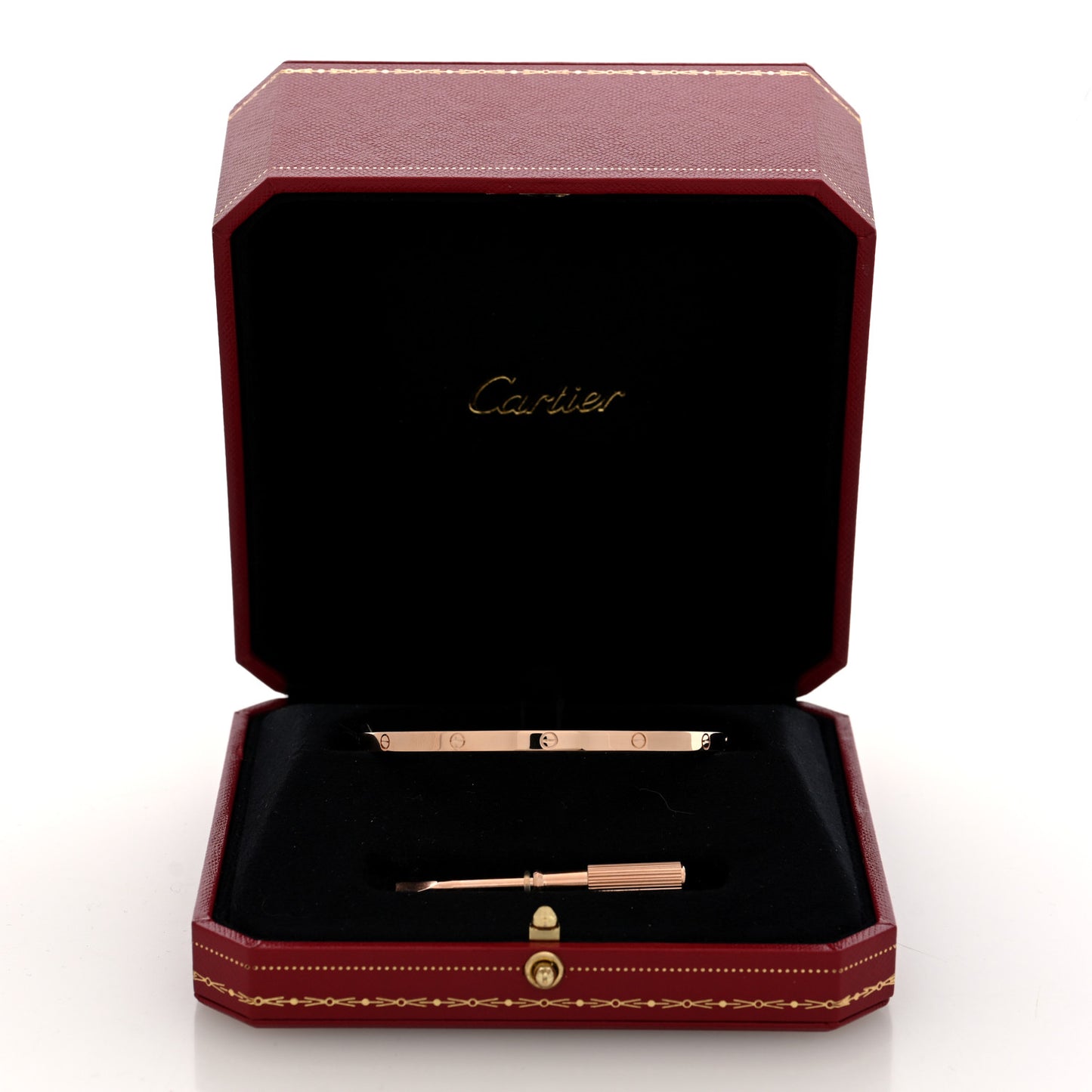 18K Pink Gold Small LOVE Bracelet 19