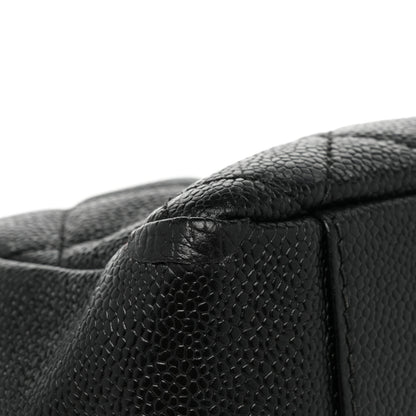 Chanel Caviar Quilted Grand Shopping Tote GST Black 12 of 14