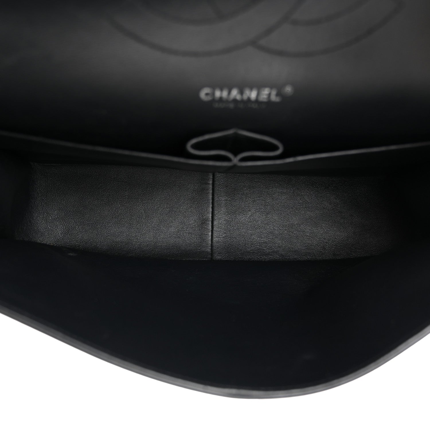 Chanel Patent Quilted Jumbo Double Flap Black 5 of 18