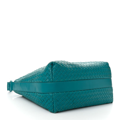 Bottega Veneta Nappa Intrecciato Pyramid Hobo Mallard 4 of 11
