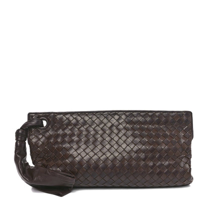 Bottega Veneta Nappa Intrecciato Clutch Ebano 1 of 11