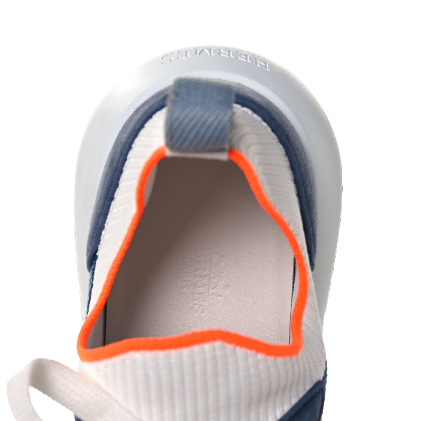 Knit Suede Goatskin Womens Crew Sneakers 38 Multicolor Bleu