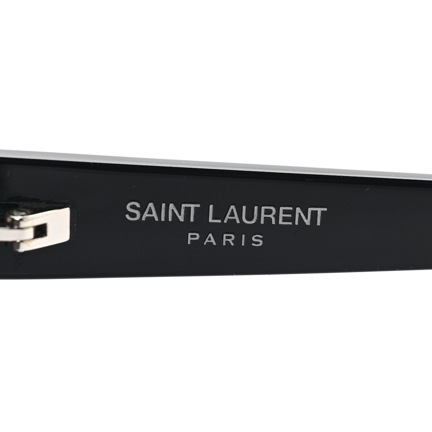 Saint Laurent Acetate Mica Cat Eye Sunglasses SL 276 Black 5 of 8