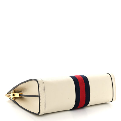 Gucci Textured Calfskin Web Small Ophidia Chain Shoulder Bag Mystic White 4 of 9