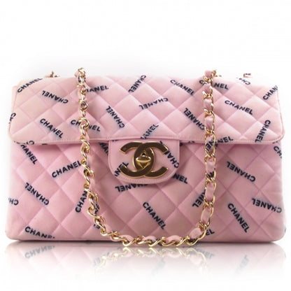Chanel Canvas Jumbo XL Maxi Logo Tote 1 of 15