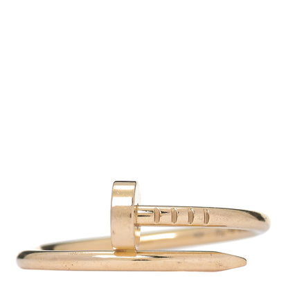 Cartier 18K Yellow Gold Small Juste Un Clou Ring 57 8 1 of 6
