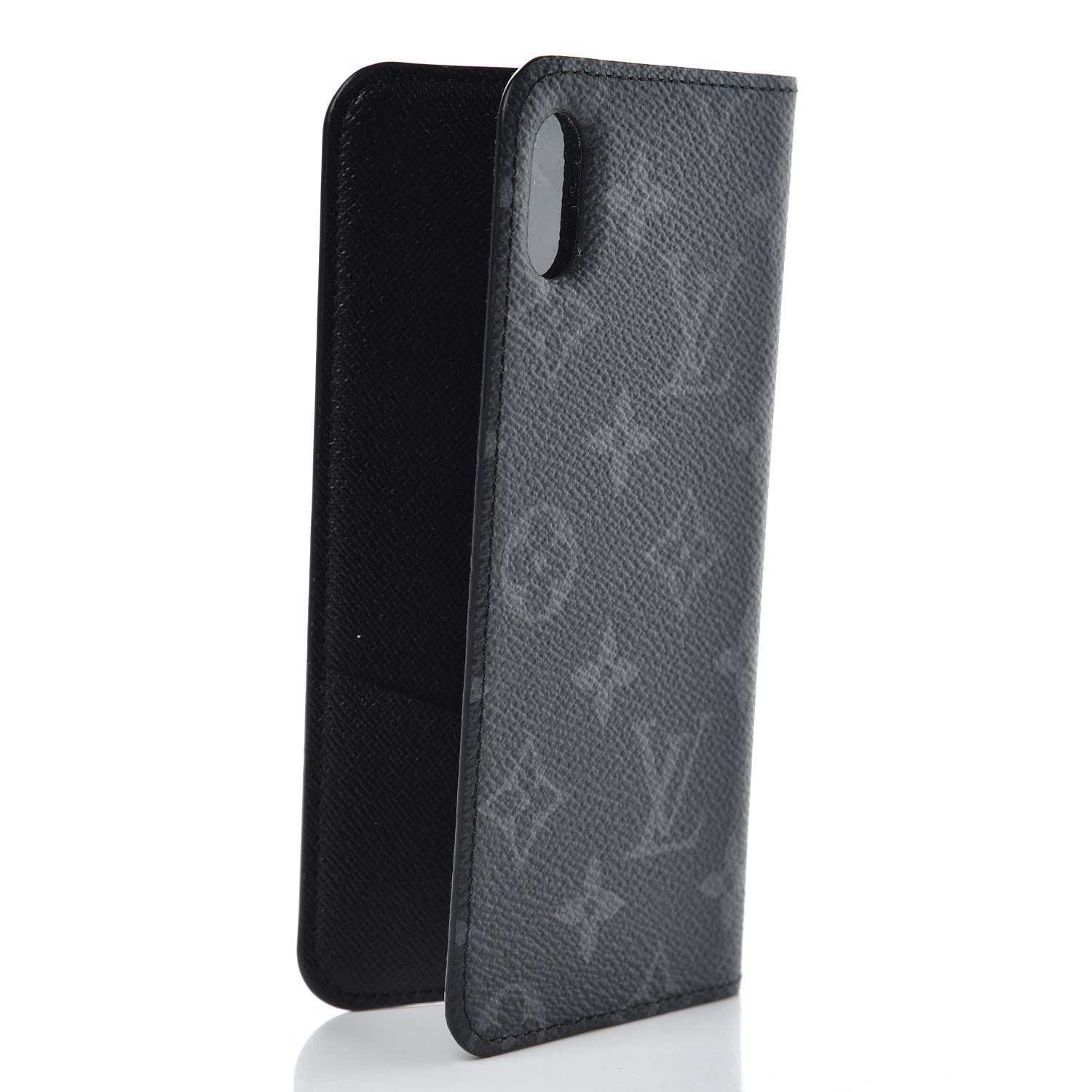 Louis Vuitton Monogram Eclipse iPhone XS Max Folio Case 3 of 7