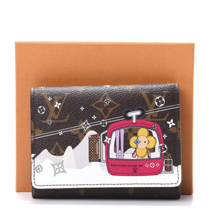 Louis Vuitton Monogram 2019 Christmas Animation Victorine Wallet Fuchsia 8 of 8