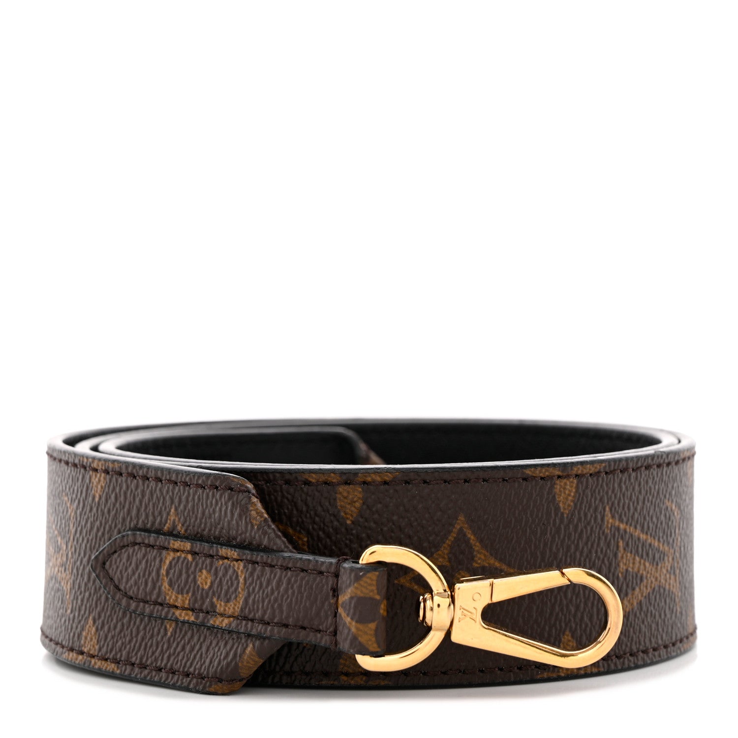 Louis Vuitton Monogram Bandouliere Shoulder Strap Black 1 of 7