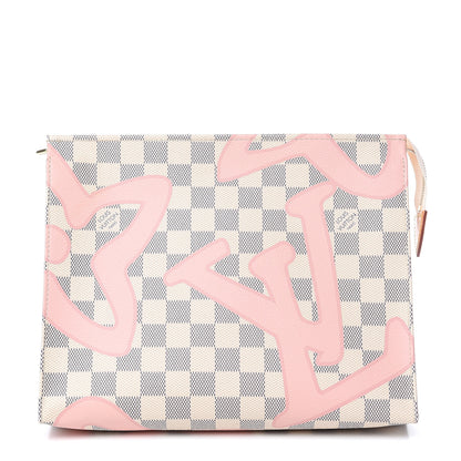 Louis Vuitton Damier Azur Tahitienne Toiletry Pouch 26 1 of 9