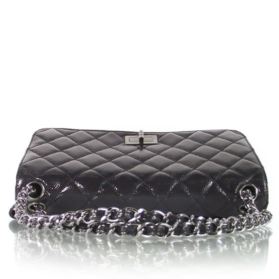 Chanel Patent Caviar Quilted 2.55 Flap Black 4 of 10