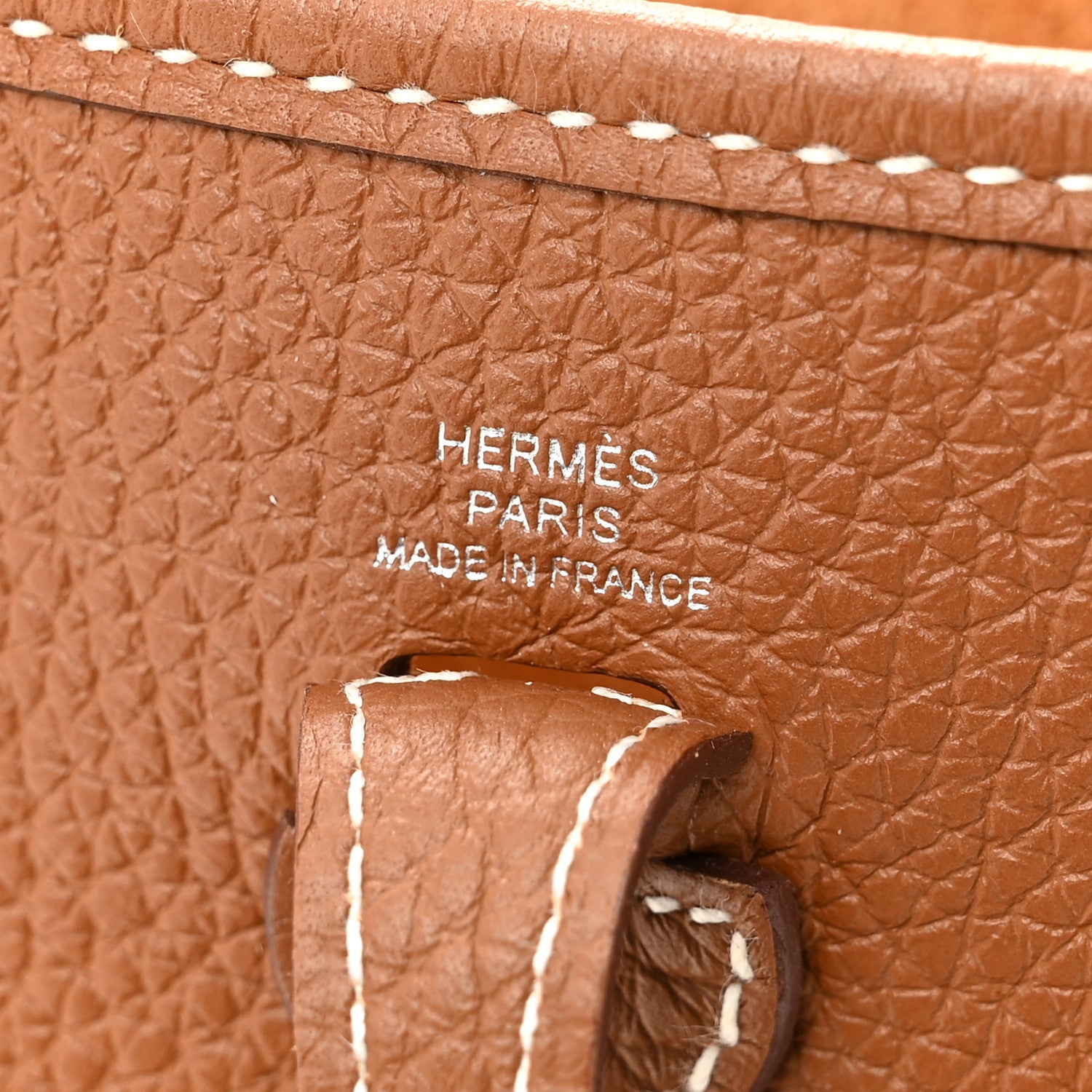 Hermes Taurillon Clemence Evelyne TPM Gold 6 of 13