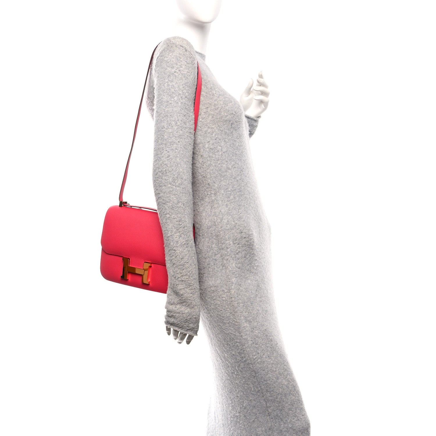 Hermes Epsom Constance 24 Rose Extreme 2 of 11