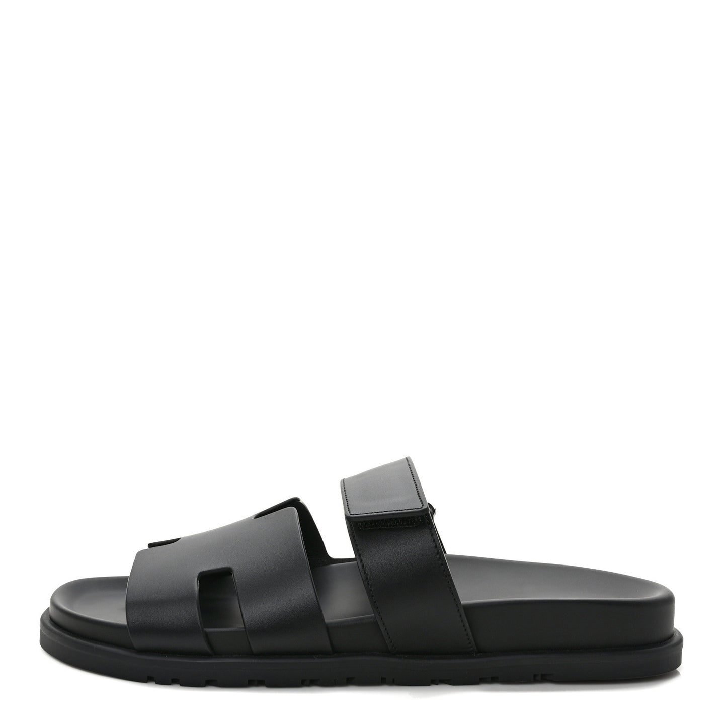 Calfskin Mens Chypre Sandals 42.5 Black