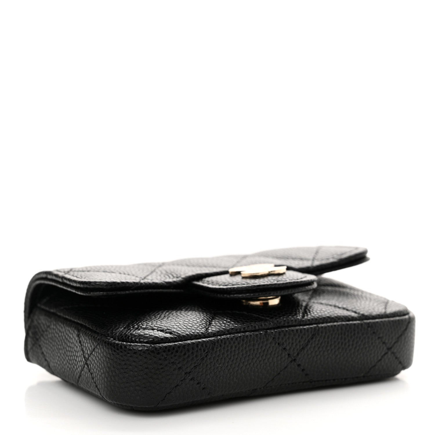 Chanel Caviar Quilted Mini Chain Belt Bag Black 4 of 12