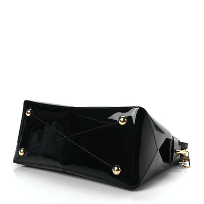 Louis Vuitton Patent Calfskin Miroir Tote Black 7 of 7