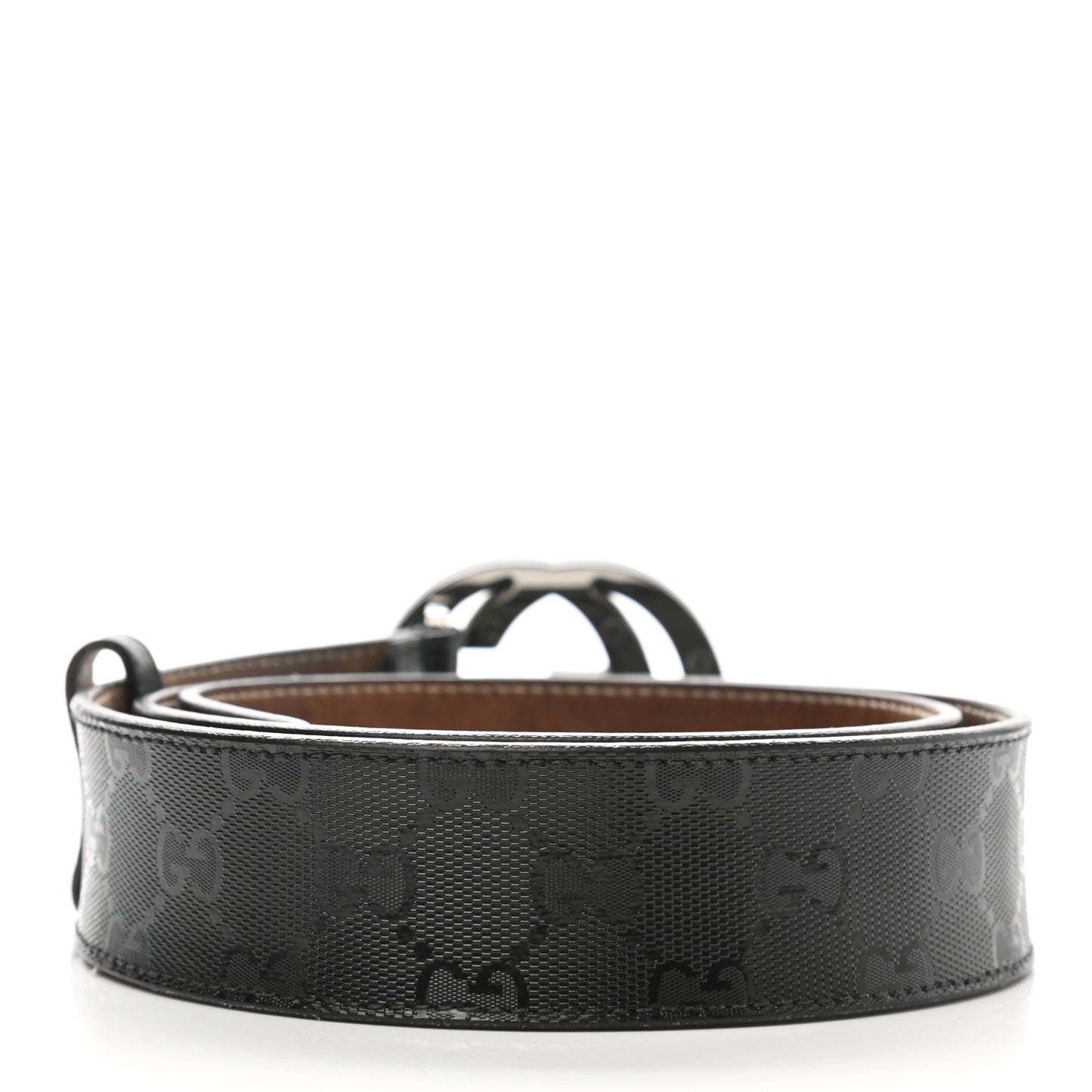 Imprime Monogram Interlocking G Belt 85 34 Black