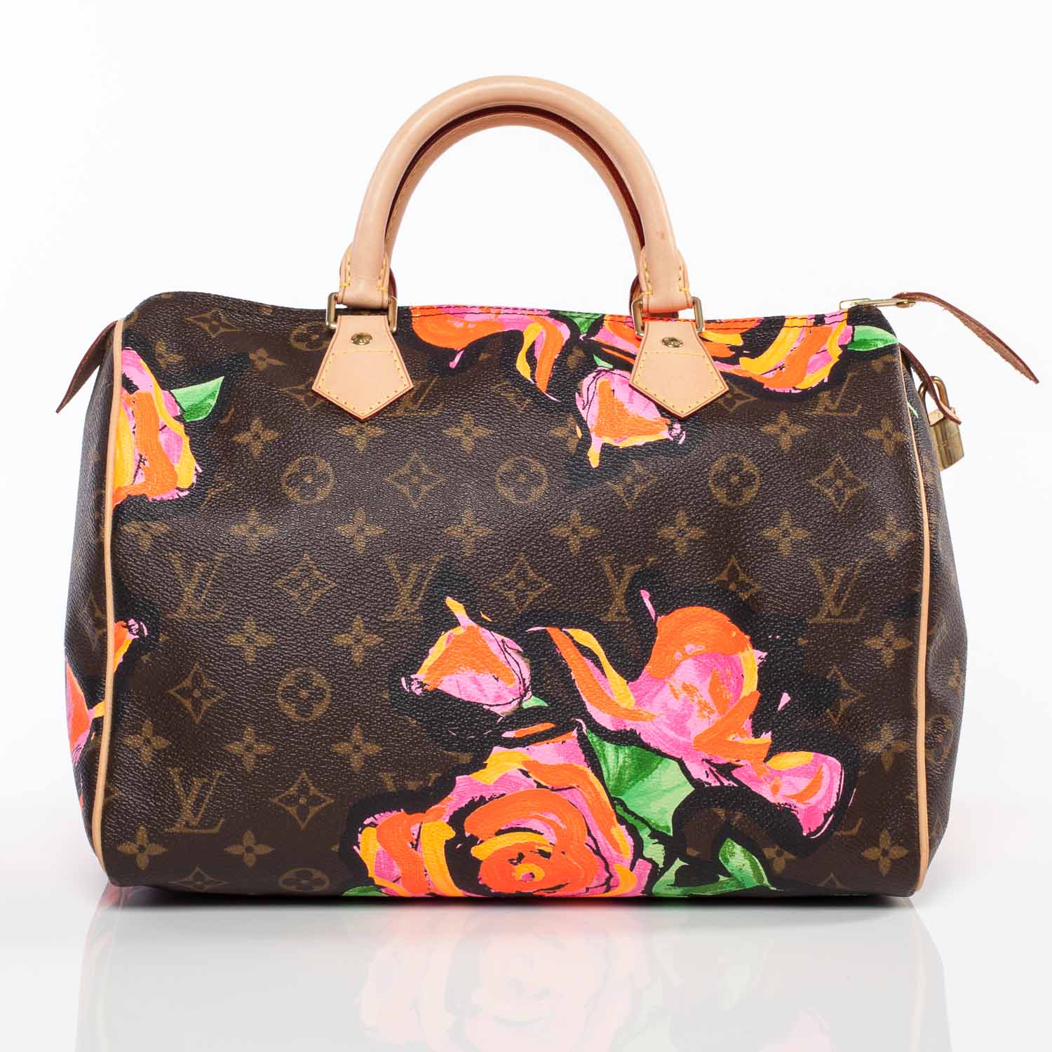 Louis Vuitton Monogram Roses Speedy 30 1 of 9