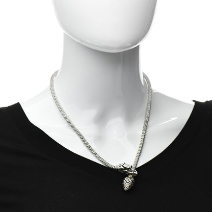 John Hardy Sterling Silver 18K Yellow Gold Legends Naga Dragon Lariat Necklace 2 of 4