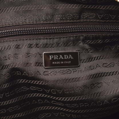 Prada Glace Calfskin Boston Bag Rosso 6 of 12