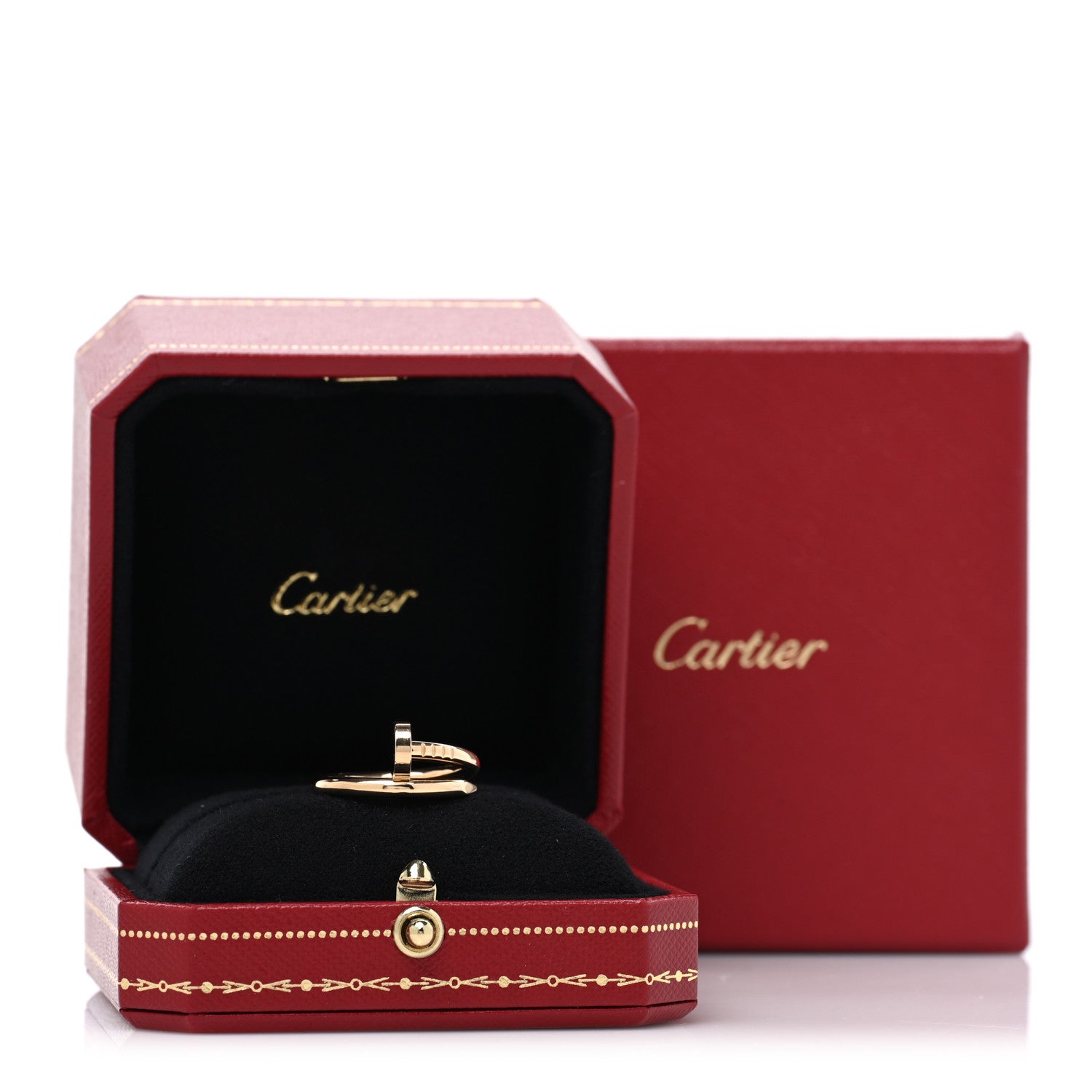 Cartier 18K Yellow Gold Juste Un Clou Ring 52 6 6 of 6