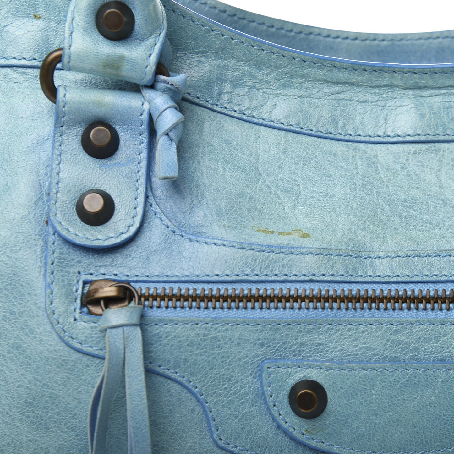 Agneau Classic Hardware City Turquoise