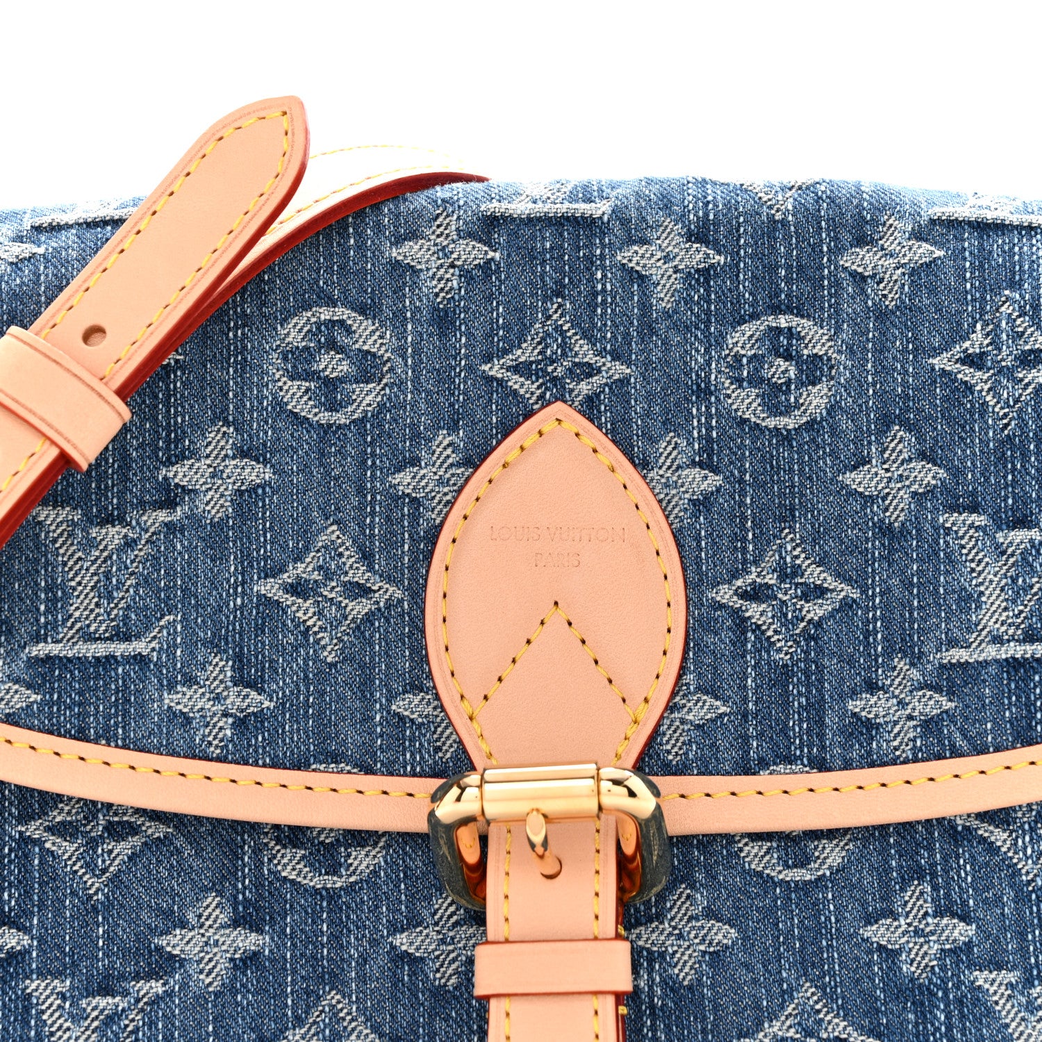 Louis Vuitton Monogram Denim Diane Blue 7 of 11
