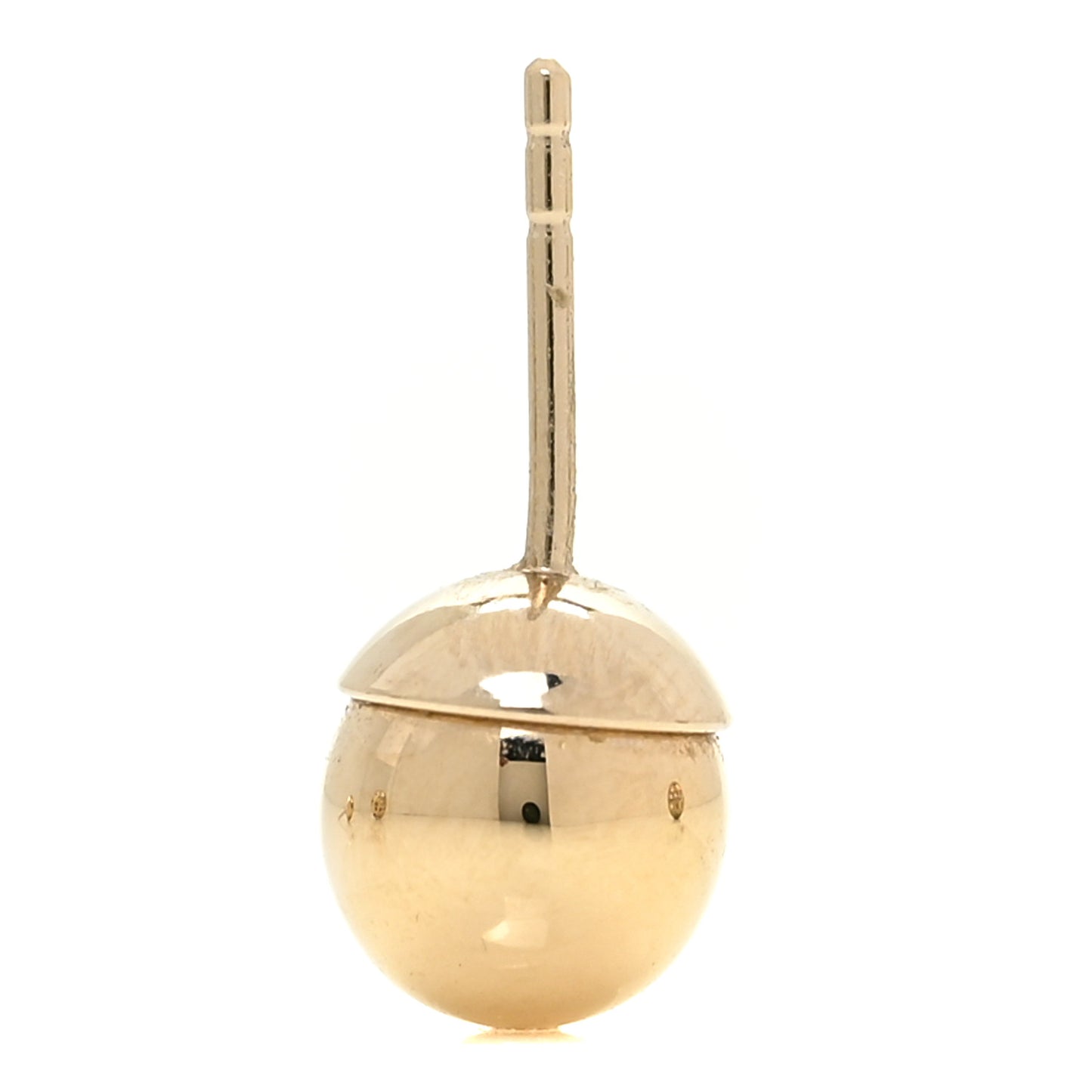 Cannage Mise En Dior Tribal Earrings Gold