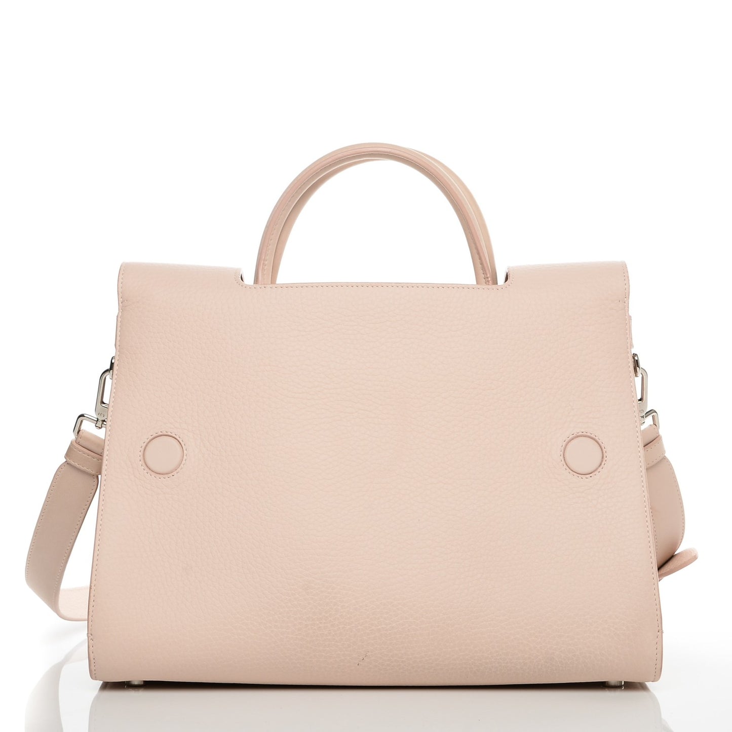 Grained Calfskin Medium Diorever Flap Tapioca