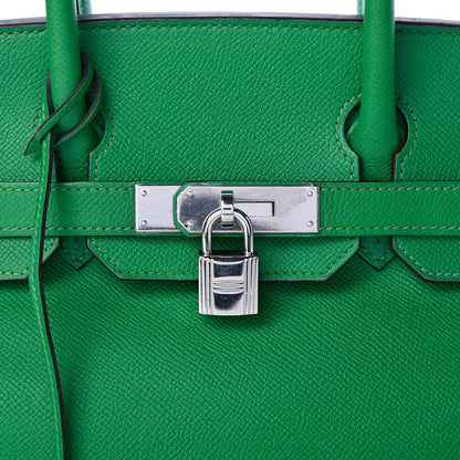 Hermes Epsom Birkin 30 Bambou 10 of 11