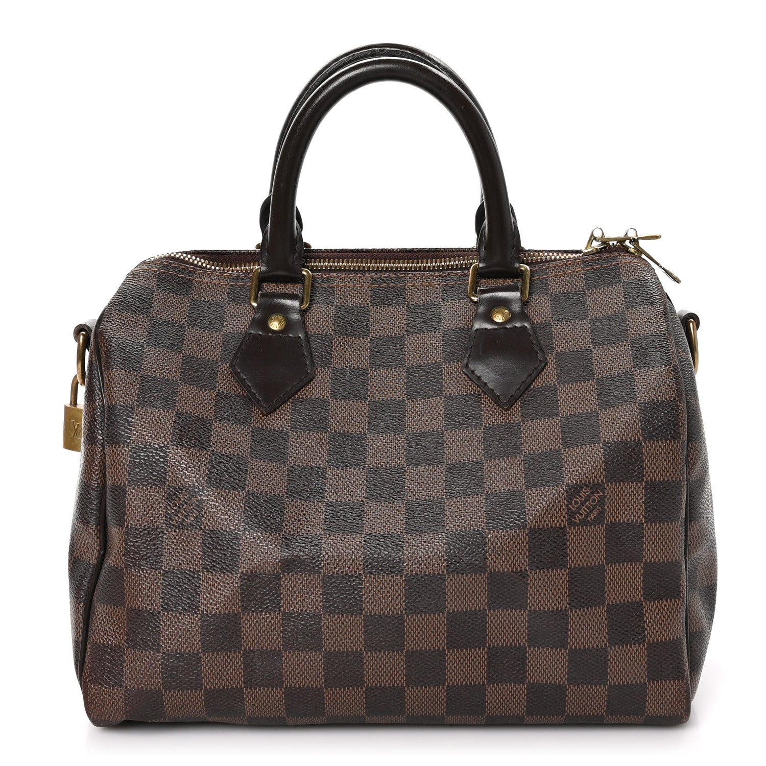 Louis Vuitton Damier Ebene Speedy Bandouliere 25 1 of 29