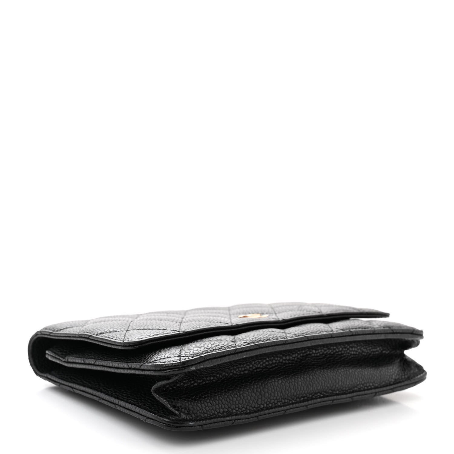 Chanel Caviar Quilted Wallet on Chain WOC Black 4 of 11