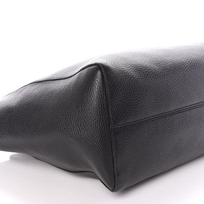 Gucci Pebbled Calfskin Medium Swing Tote Black 11 of 15