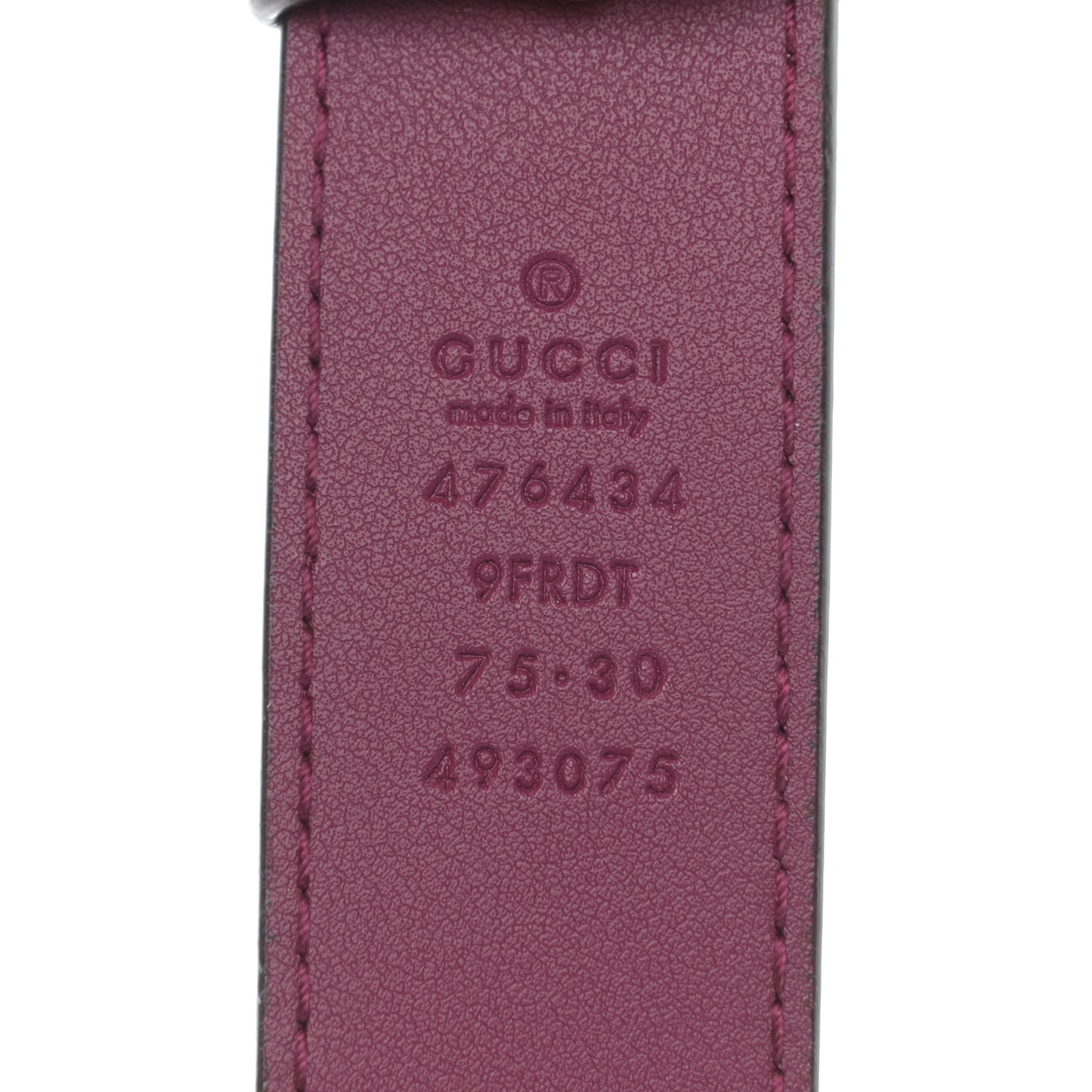 Velvet Matelasse GG Marmont Belt Bag 75 30 Fuchsia Violet Cyclamen