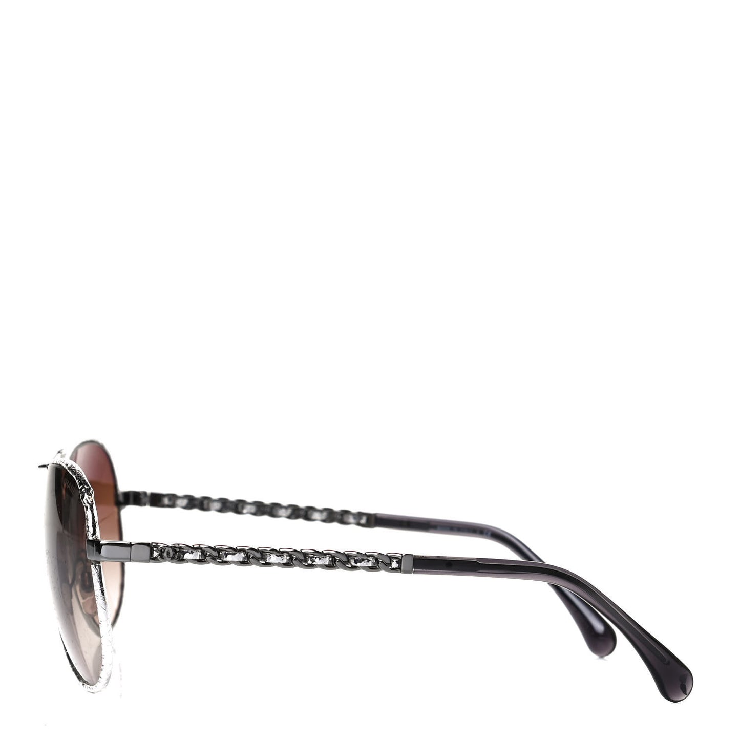 Metal Pilot Winter Sunglasses 4219 Brown