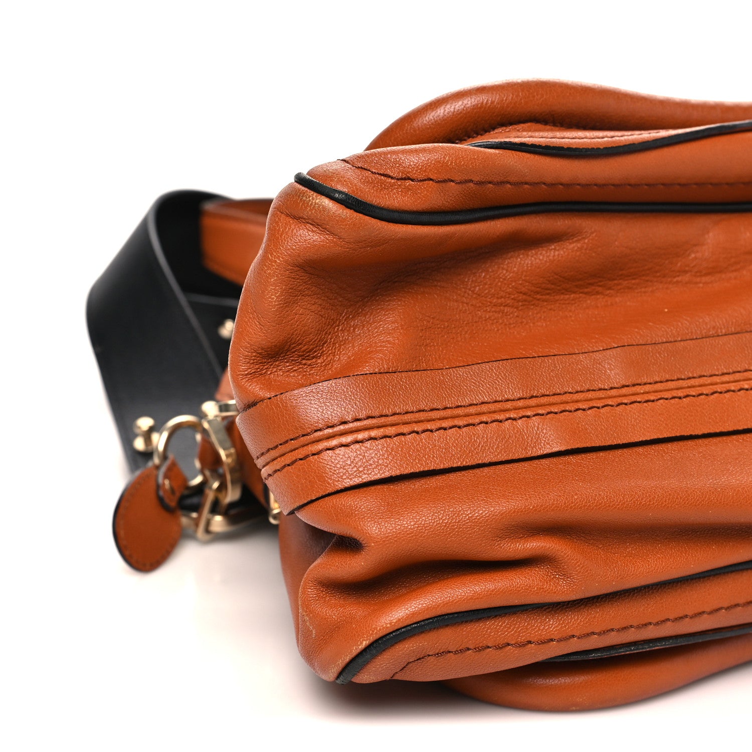 Chloe Sheepskin Medium Military Paraty Armagnac 9 of 14