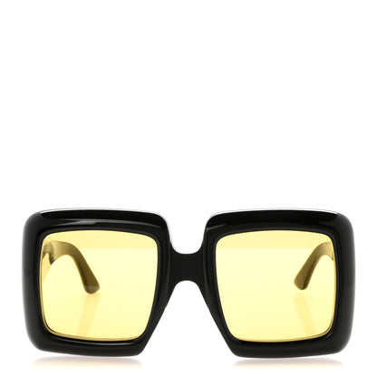 Gucci Oversized Square GG0783S Sunglasses Black 2 of 8