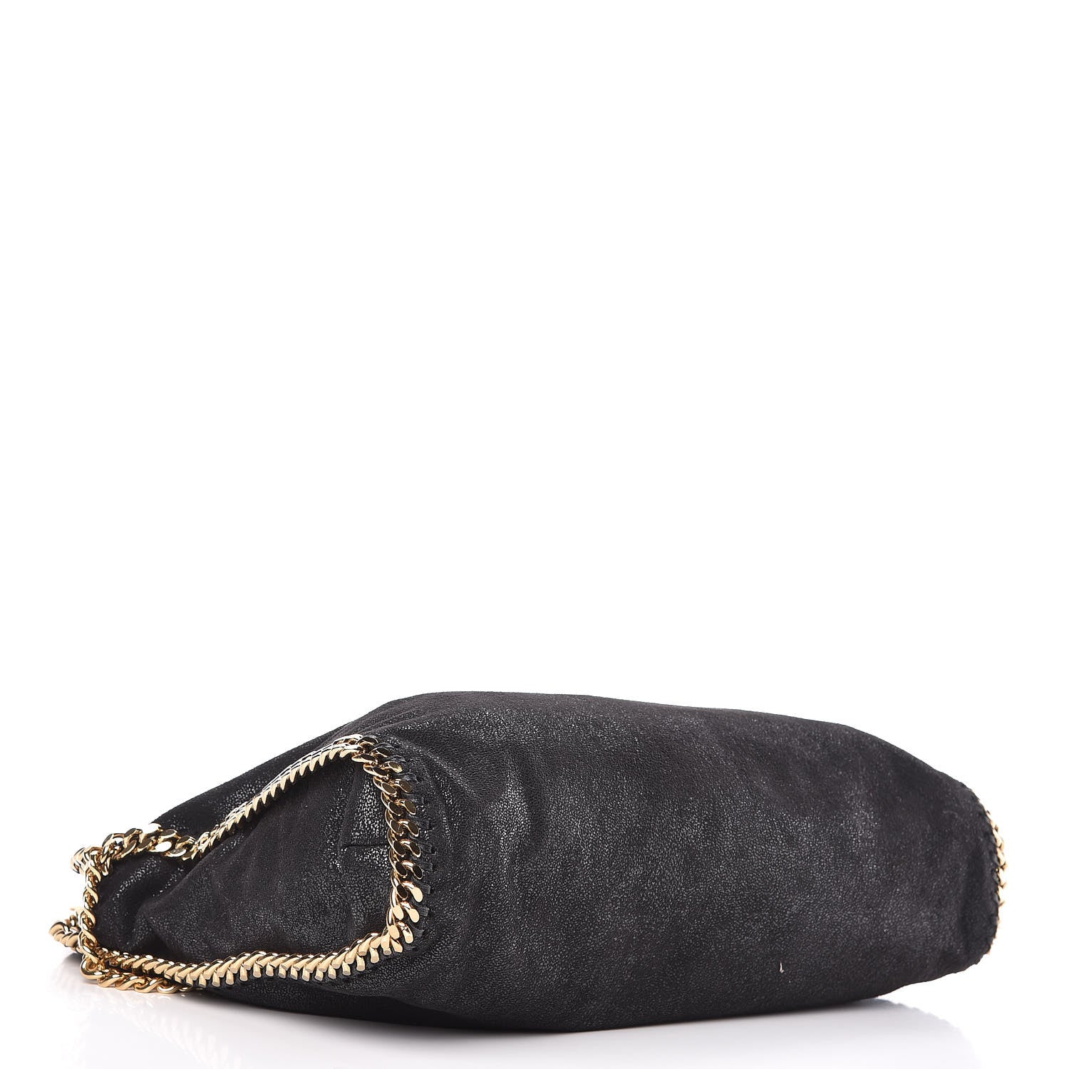 Stella McCartney Shaggy Deer Falabella Fold Over Tote Black 4 of 9