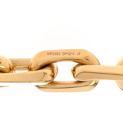 Louis Vuitton LV Edge Necklace Cadenas Gold 6 of 7