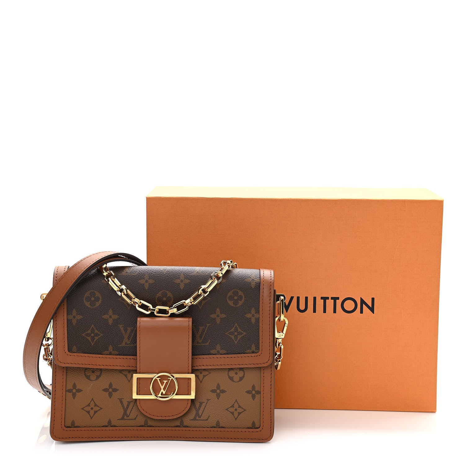 Louis Vuitton Reverse Monogram Dauphine MM 10 of 10