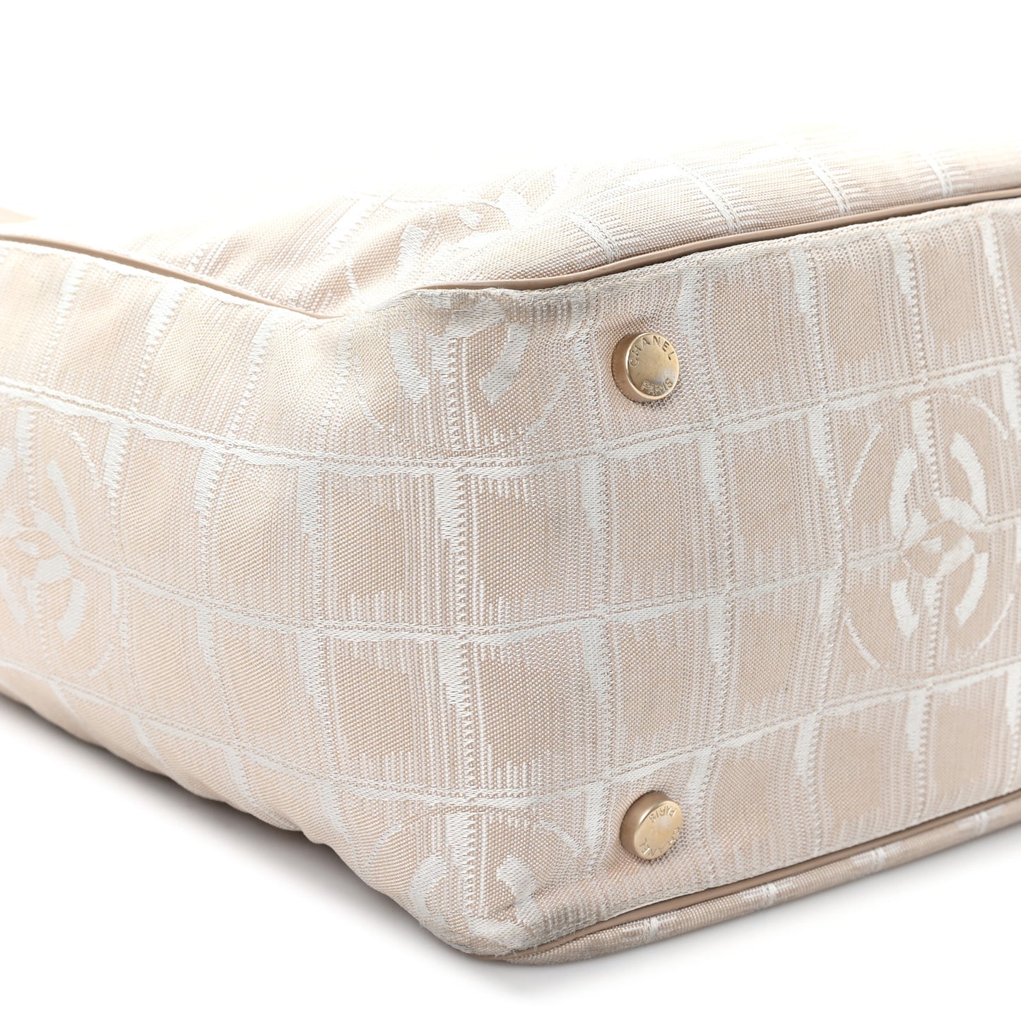 Nylon Small Travel Tote Beige