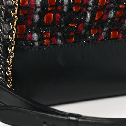 Chanel Tweed Calfskin Medium Gabrielle Hobo Black Red Blue 11 of 11