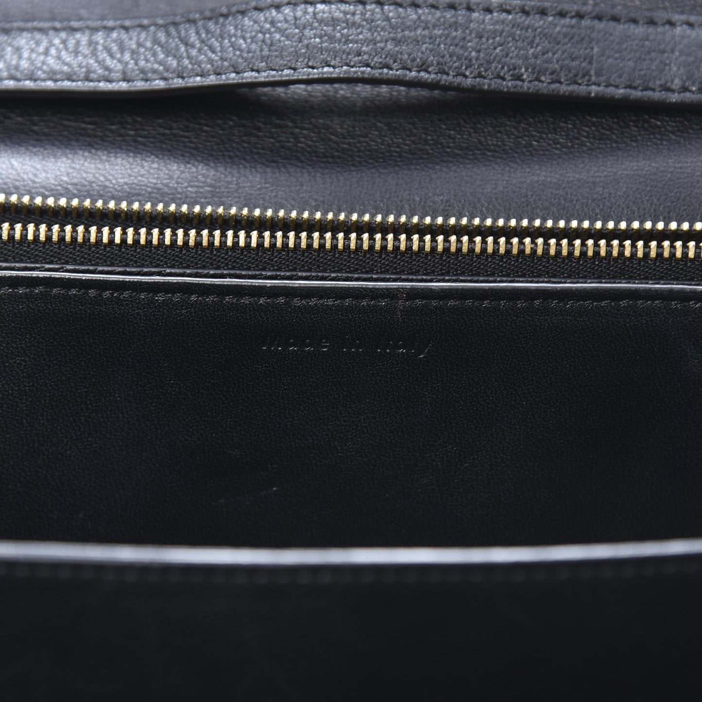 Goatskin Medium Classic Box Flap Bag Black