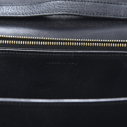 Celine Goatskin Medium Classic Box Flap Bag Black 8 of 16