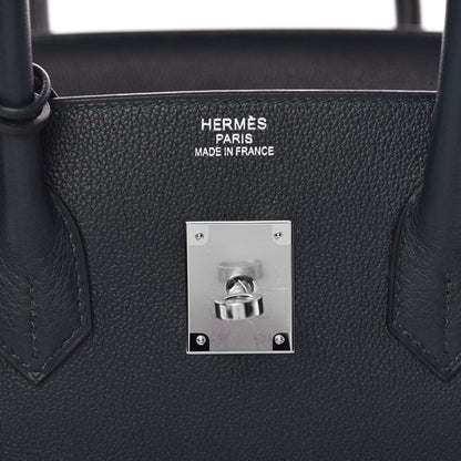 Hermes Taurillon Novillo Birkin 35 Vert Cypress 11 of 37