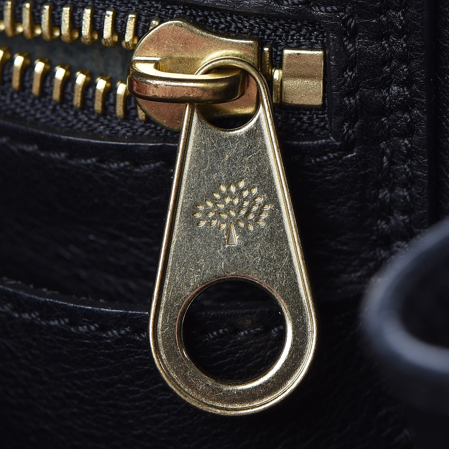 Mulberry Natural Leather Bayswater Black 26 of 27